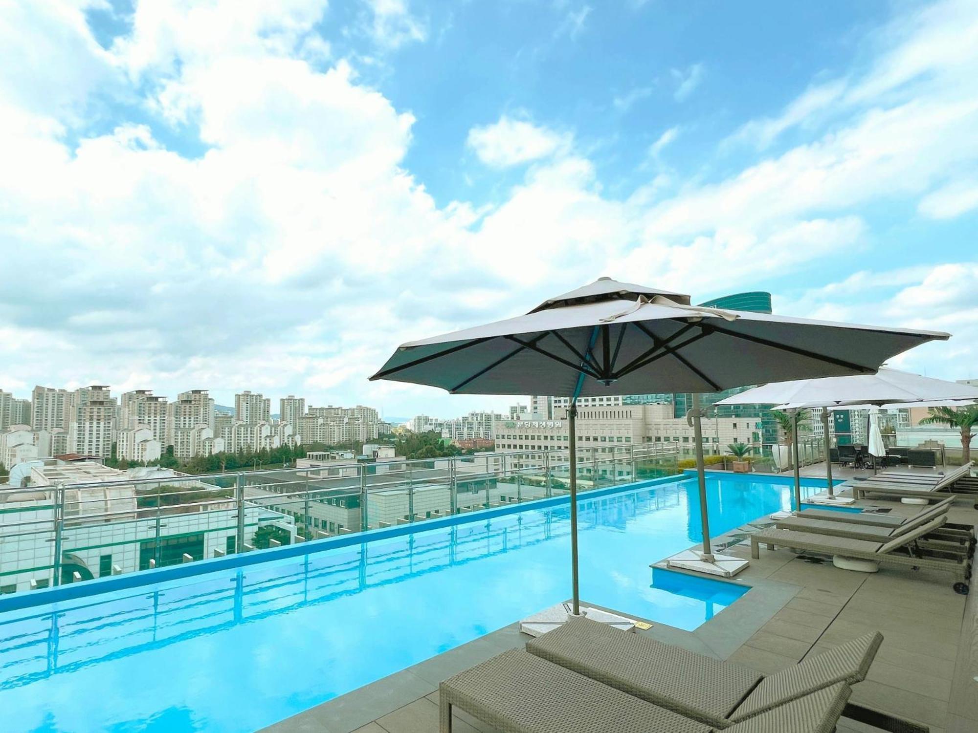 Hotel Skypark Central Seoul Pangyo Seongnam Exterior foto